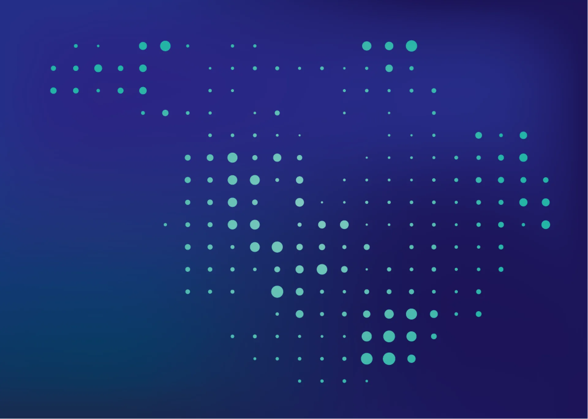 Flat dotted pattern